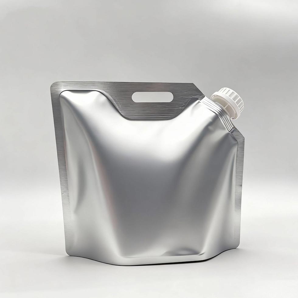 Aluminum Foil Spout Pouch for Liquid Food Packaging